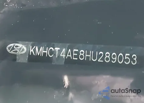 2017 Hyundai Accent Se z USA, uszkodzony, nr VIN KMHCT4AE8HU289053